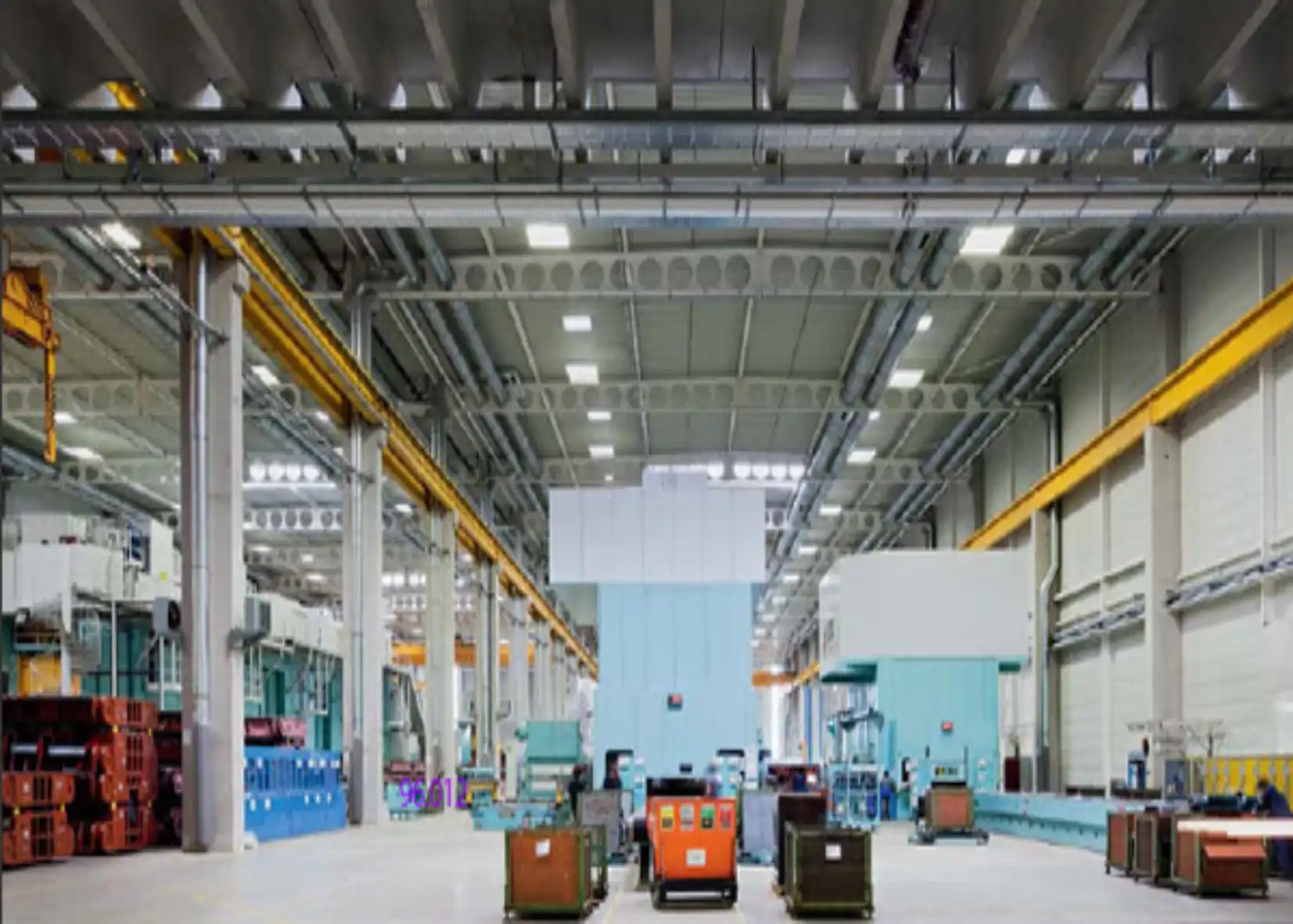 Distribución eléctrica subterránea para lotes industriales