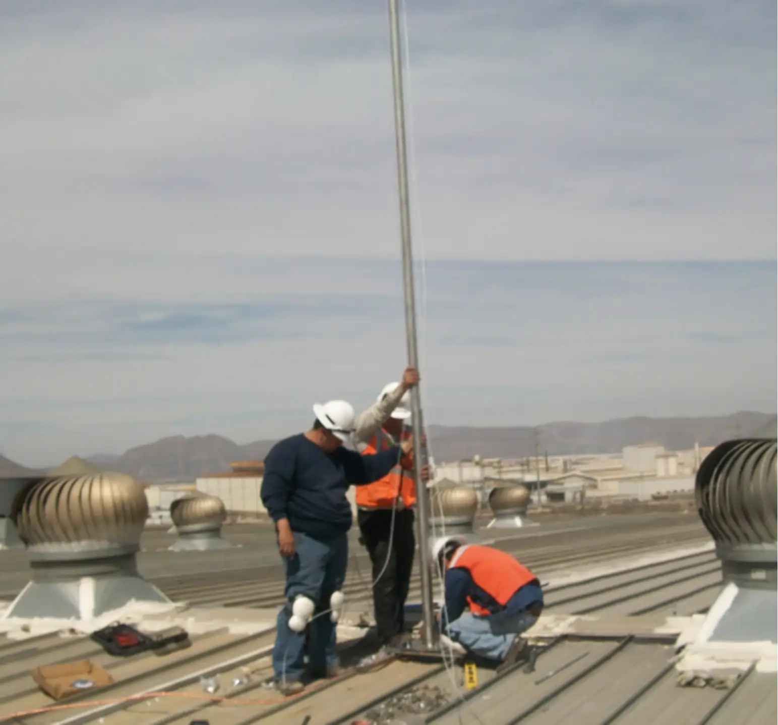 Sistema de tierra física para instalaciones industriales